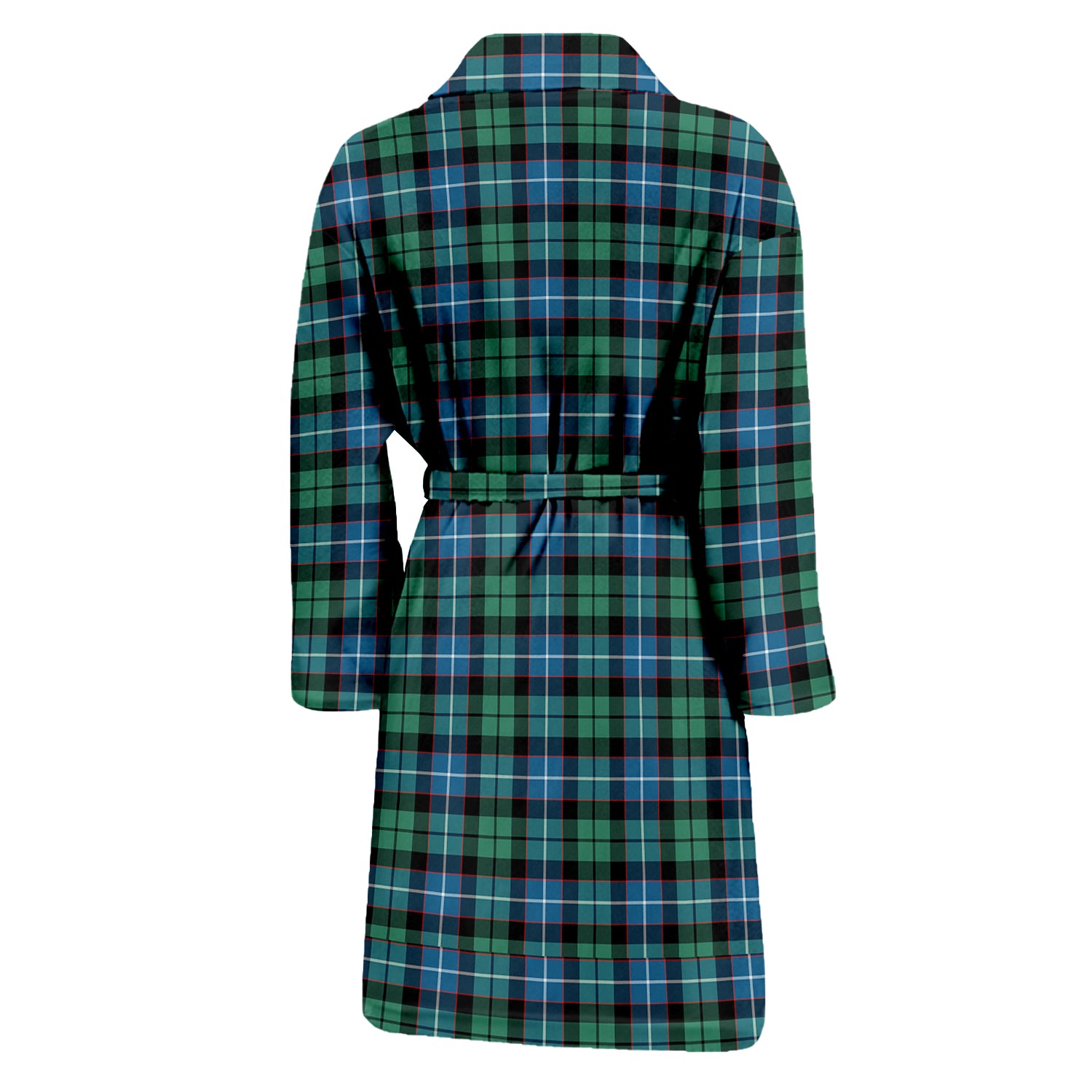 Galbraith Ancient Tartan Bathrobe with Family Crest - Tartan Vibes Clothing