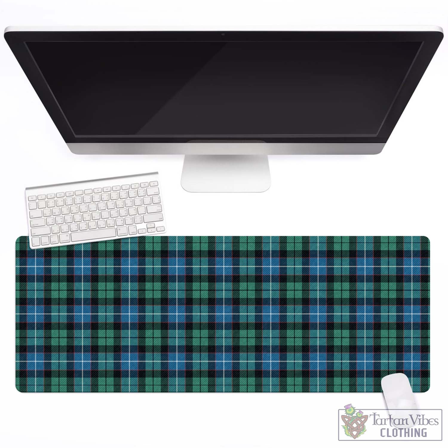 Tartan Vibes Clothing Galbraith Ancient Tartan Mouse Pad