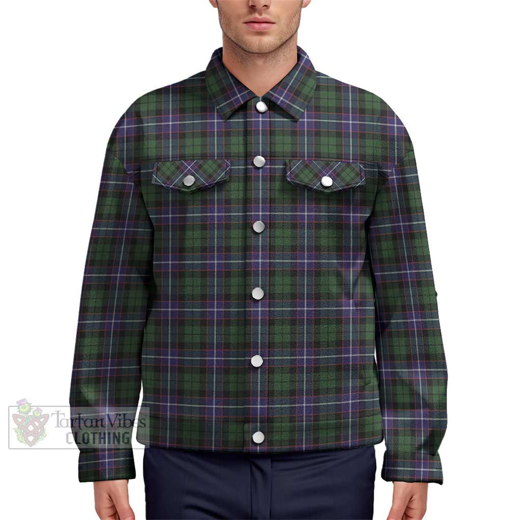 Galbraith Modern Tartan Unisex Lapel Cotton Jacket Unisex - Tartan Vibes Clothing