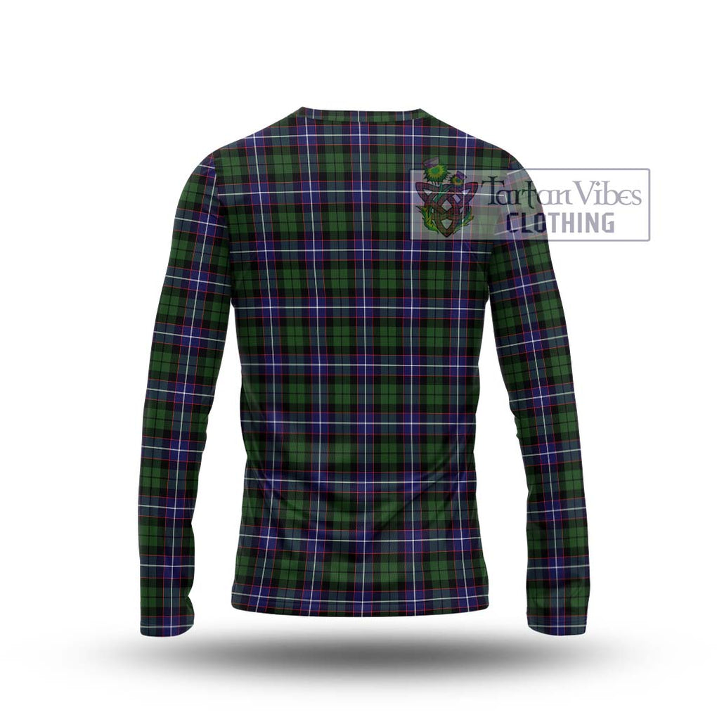 Galbraith Modern Tartan Long Sleeve T-Shirt with Family Crest DNA In Me Style - Tartanvibesclothing Shop