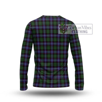 Galbraith Modern Tartan Long Sleeve T-Shirt with Family Crest DNA In Me Style