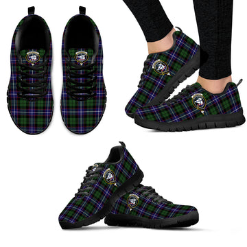 Galbraith Modern Tartan Sneakers with Family Crest