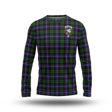 Galbraith Modern Tartan Long Sleeve T-Shirt with Family Crest