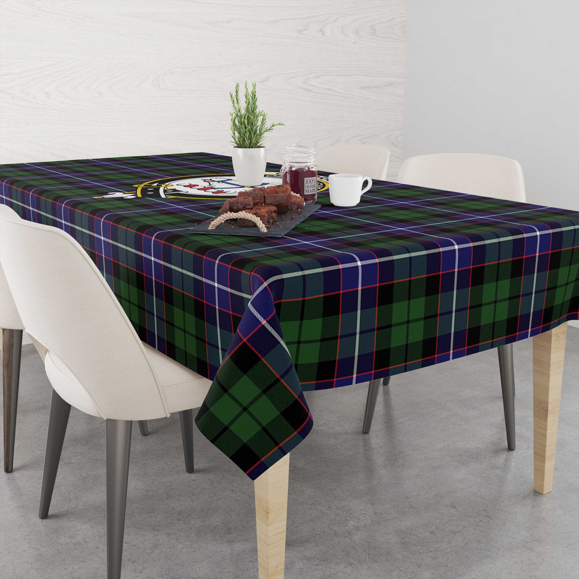 galbraith-modern-tatan-tablecloth-with-family-crest