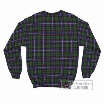 Galbraith Modern Tartan Sweatshirt with Family Crest DNA In Me Style