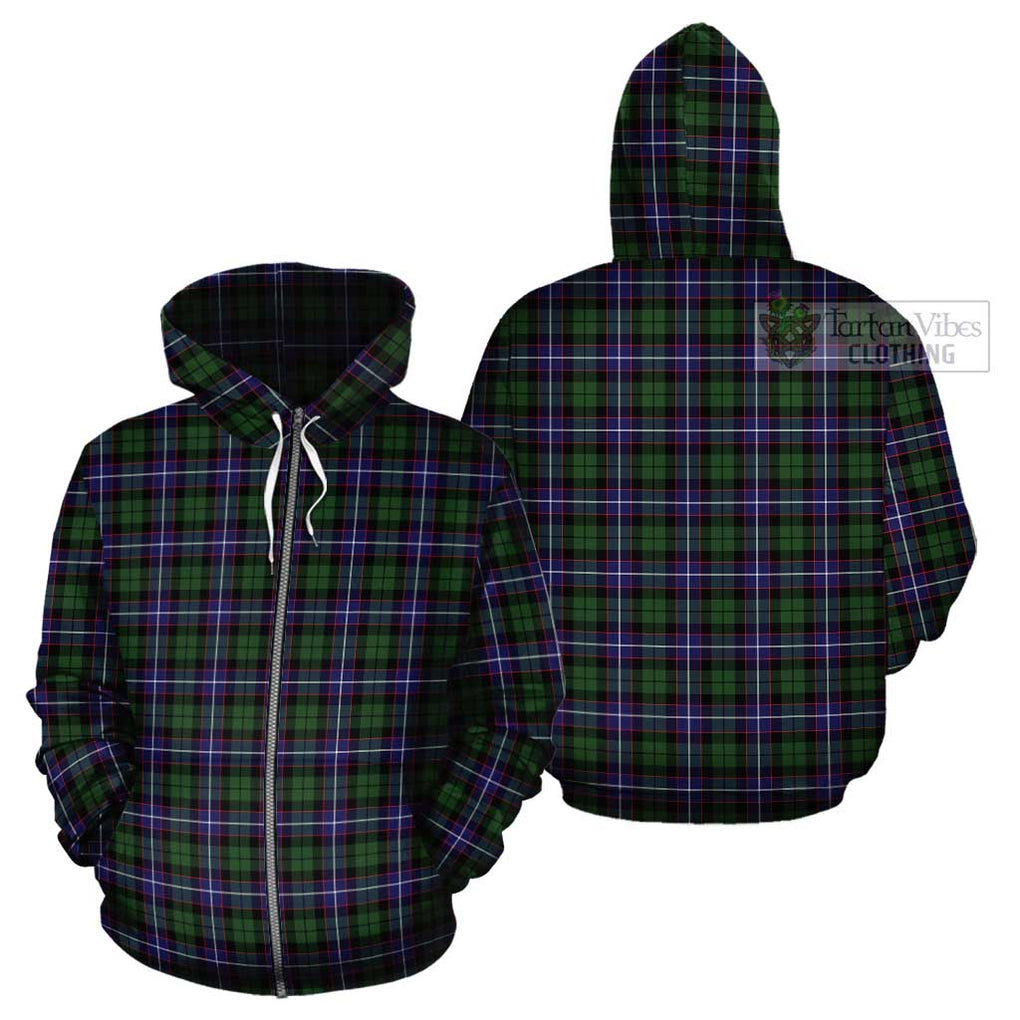 Galbraith Modern Tartan Cotton Hoodie Zip Hoodie - Tartan Vibes Clothing