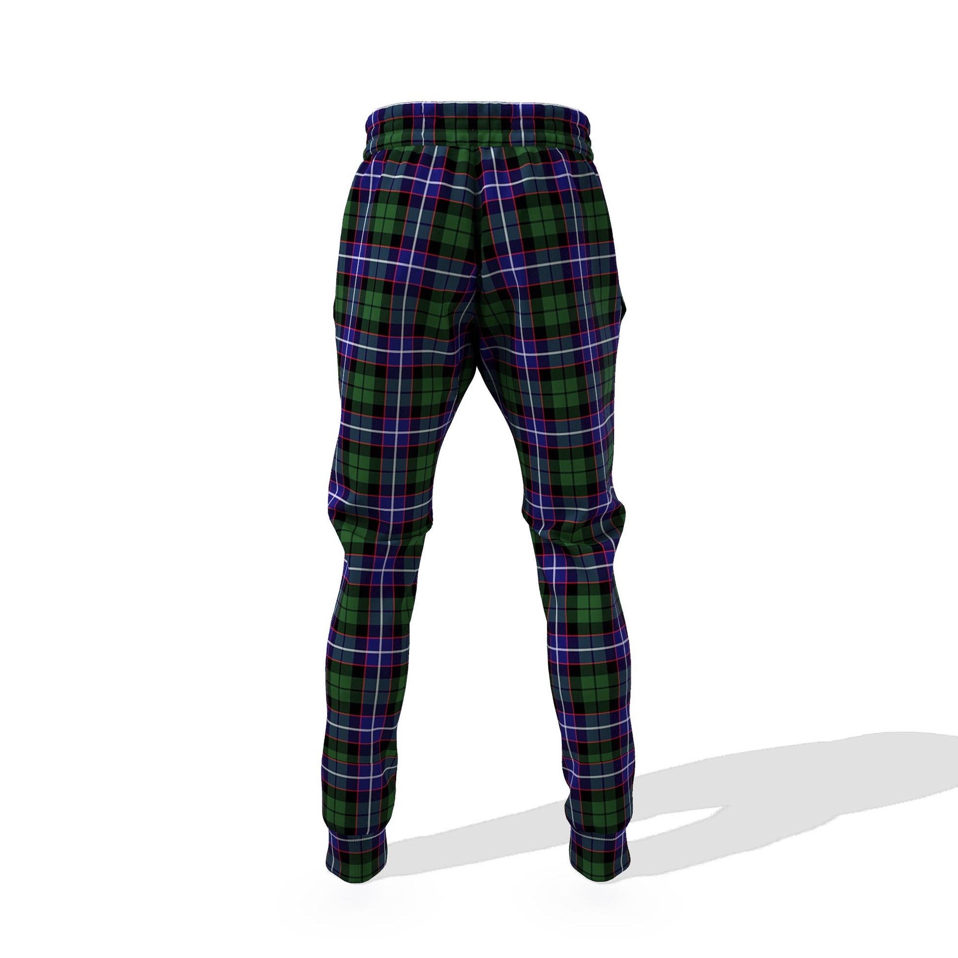 Galbraith Modern Tartan Joggers Pants with Family Crest 6XL - Tartan Vibes Clothing