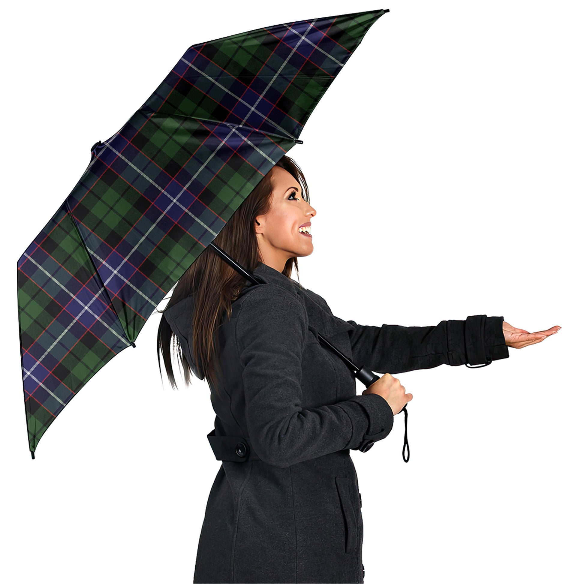 Galbraith Modern Tartan Umbrella - Tartanvibesclothing