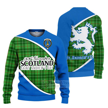 Galloway Family Crest Tartan Ugly Sweater Celebrate Saint Andrew's Day in Style