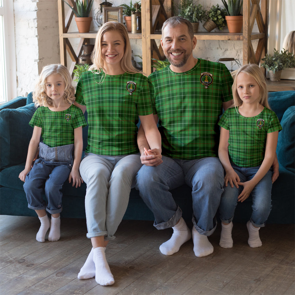 Galloway Tartan T-Shirt with Family Crest Kid's Shirt - Tartan Vibes Clothing