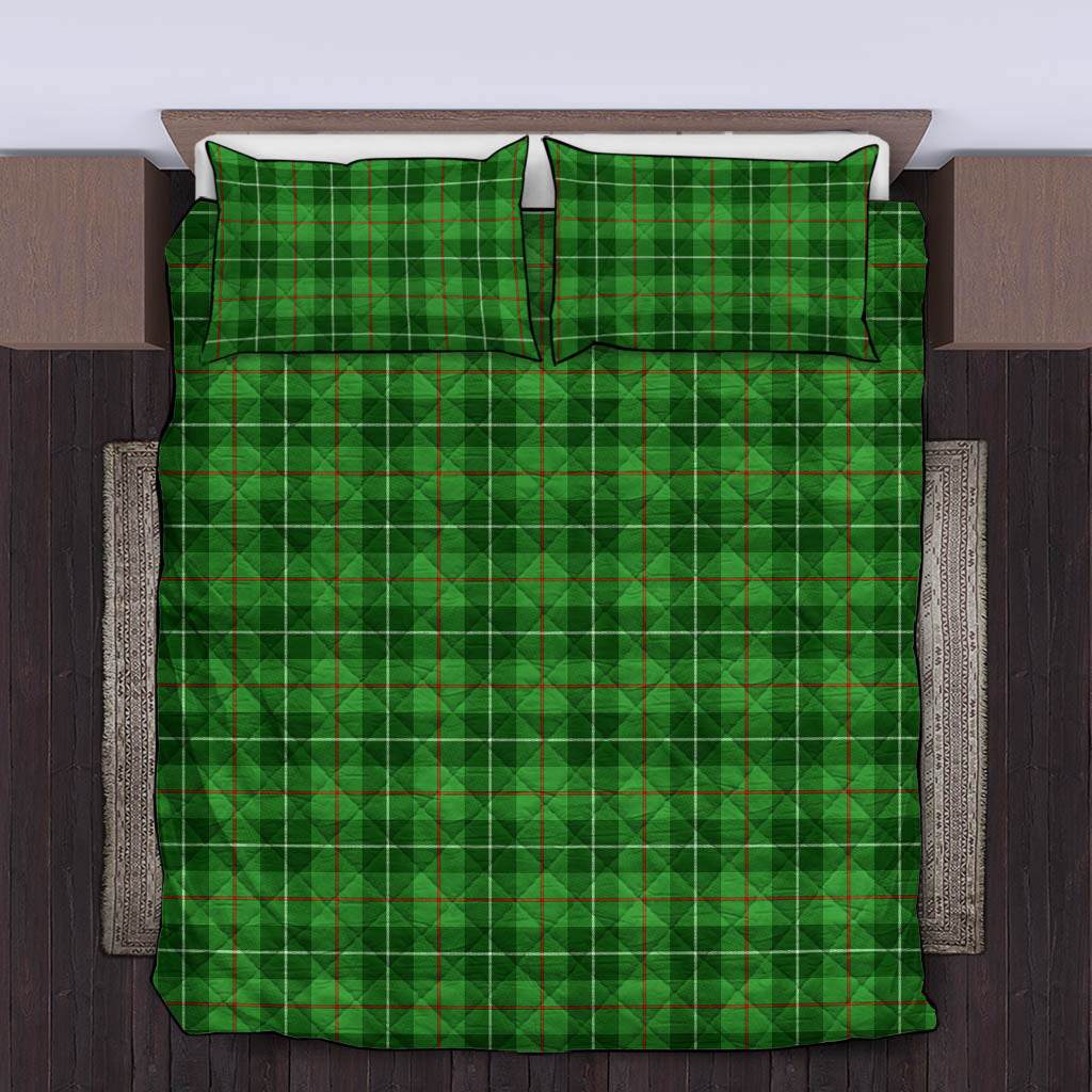 Galloway Tartan Quilt Bed Set King - Tartan Vibes Clothing