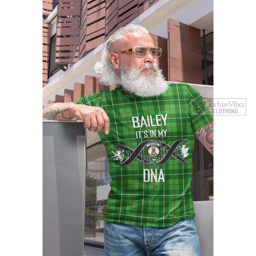 Tartan Vibes Clothing Galloway Tartan Cotton T-shirt with Family Crest DNA In Me Style