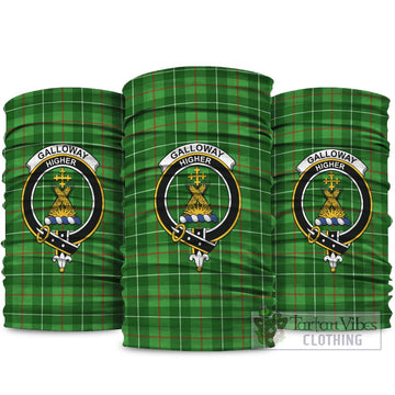 Galloway Tartan Neck Gaiters, Tartan Bandanas, Tartan Head Band with Family Crest