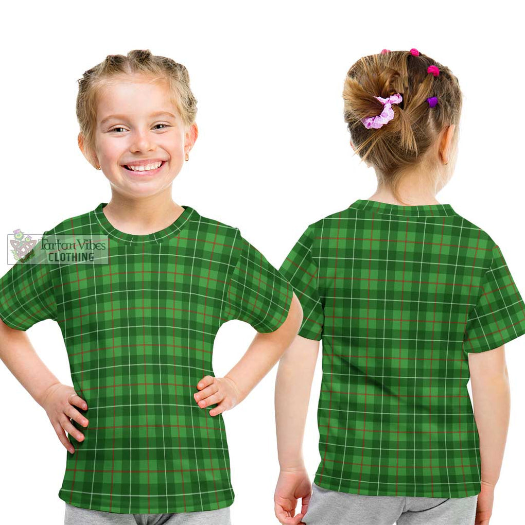 Galloway Tartan Kid T-Shirt Youth XL Size14 - Tartanvibesclothing Shop