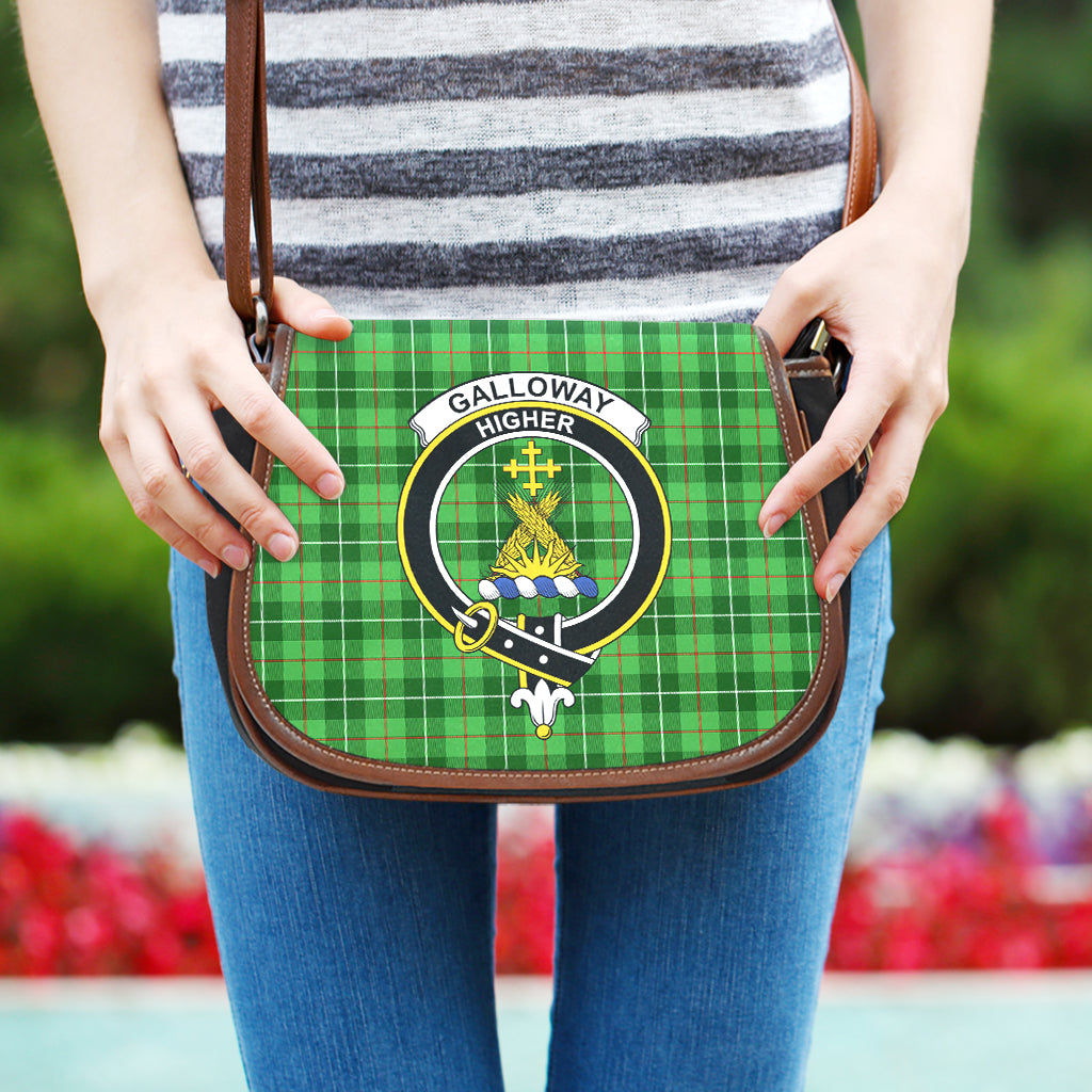 galloway-tartan-saddle-bag-with-family-crest