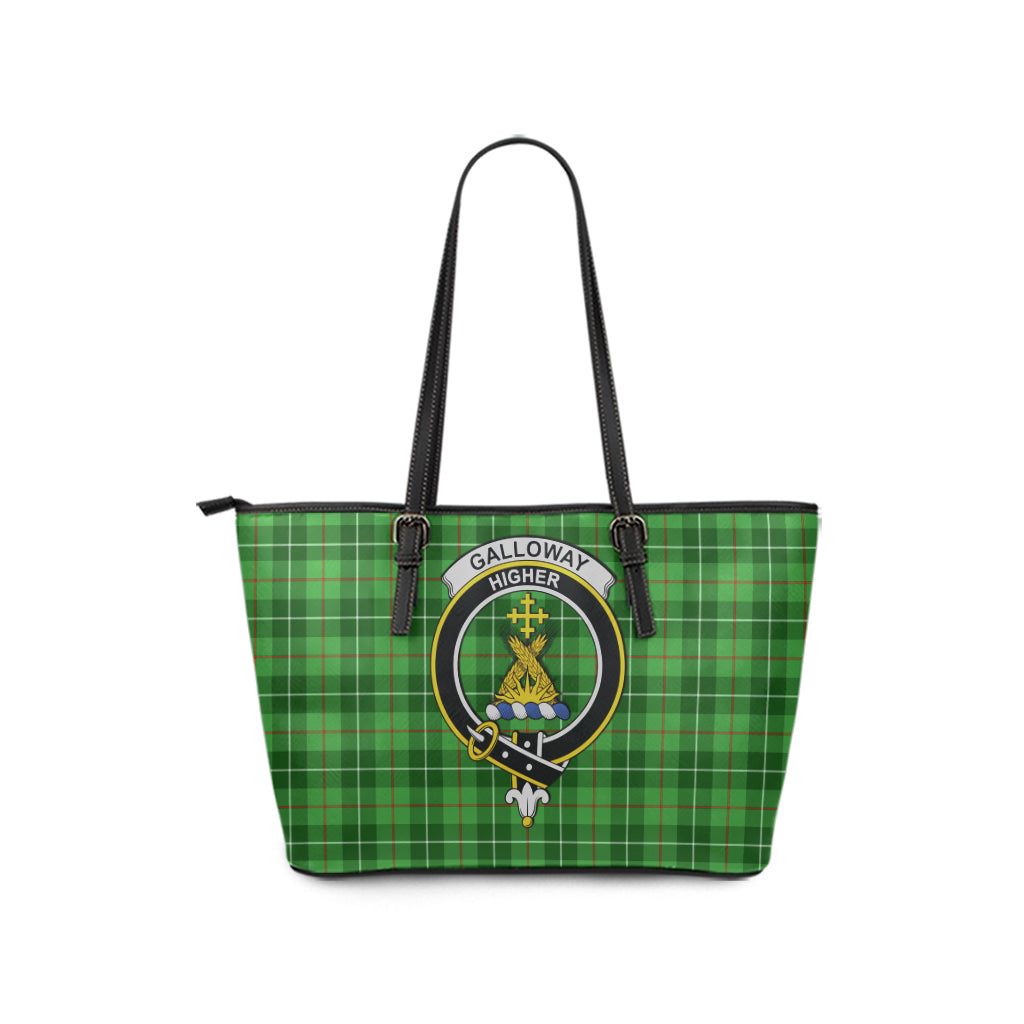 galloway-tartan-leather-tote-bag-with-family-crest