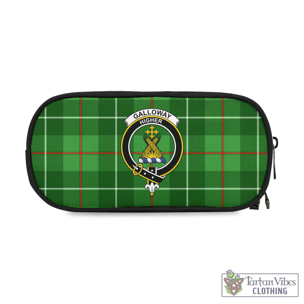 Tartan Vibes Clothing Galloway Tartan Pen and Pencil Case with Family Crest