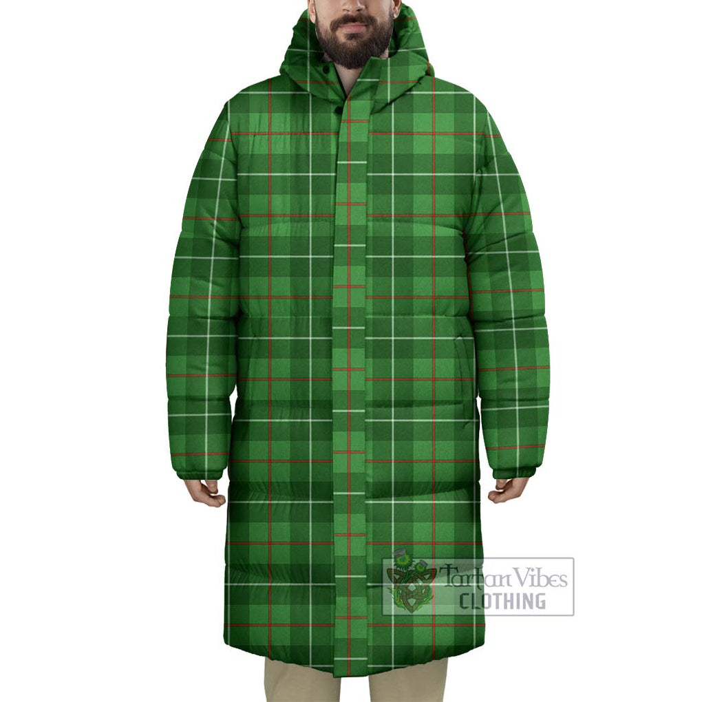 Tartan Vibes Clothing Galloway Tartan Long Down Jacket