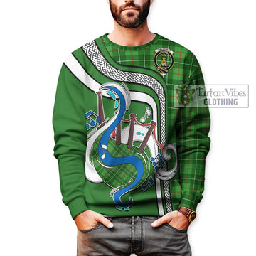 Galloway Tartan Sweatshirt with Epic Bagpipe Style