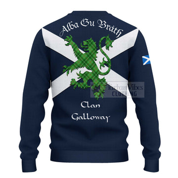 Galloway Tartan Lion Rampant Ugly Sweater Proudly Display Your Heritage with Alba Gu Brath and Clan Name