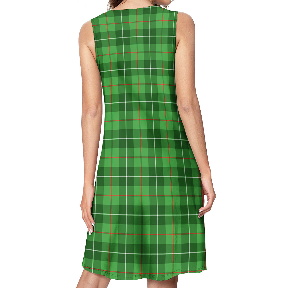 Galloway Tartan Womens Casual Dresses - Tartanvibesclothing