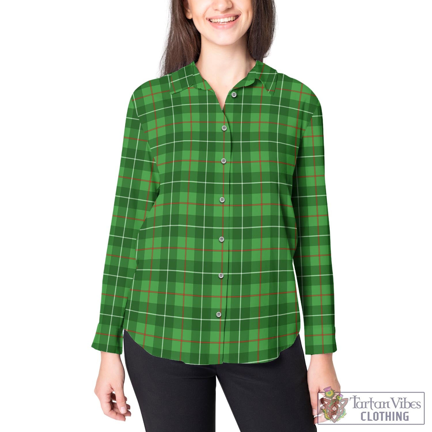 Galloway Tartan Womens Casual Shirt