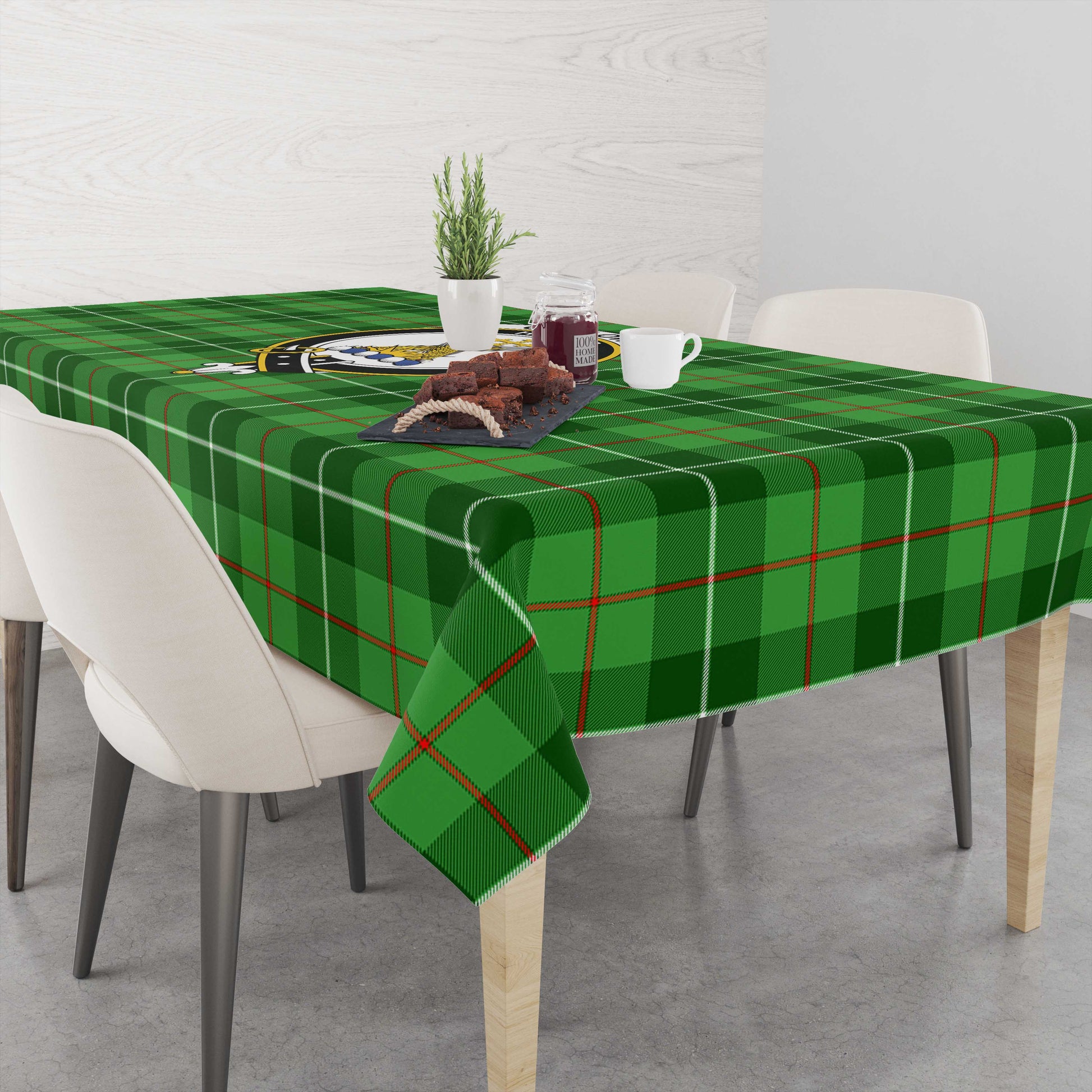 galloway-tatan-tablecloth-with-family-crest