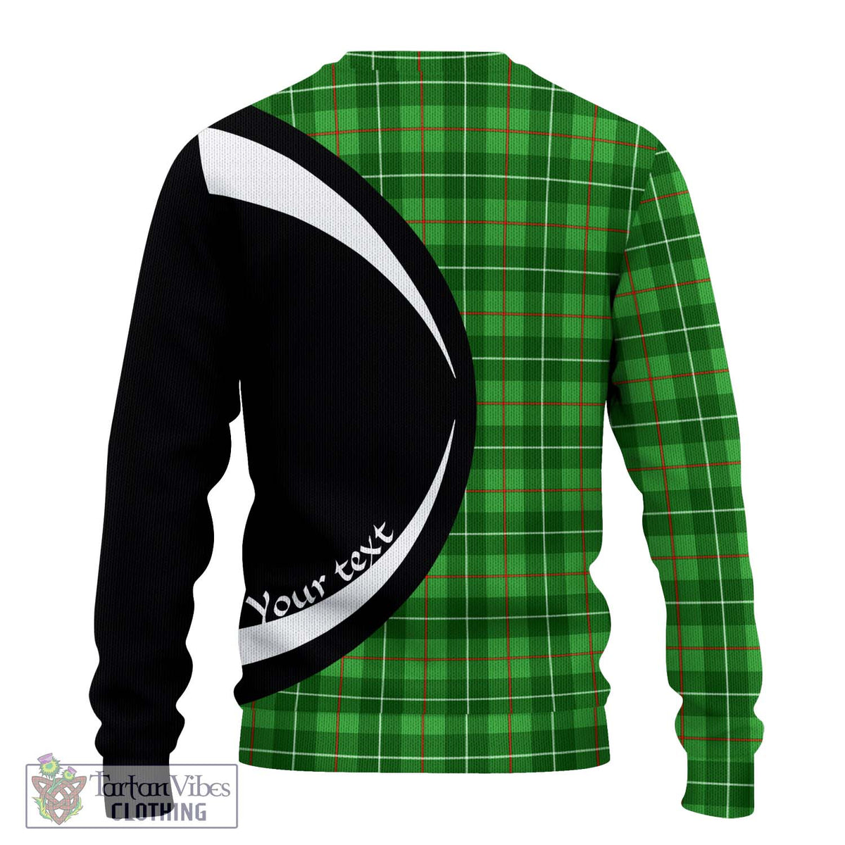 Galloway Tartan Ugly Sweater with Family Crest Circle Style - Tartan Vibes Clothing
