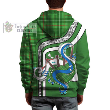 Galloway Tartan Hoodie with Epic Bagpipe Style