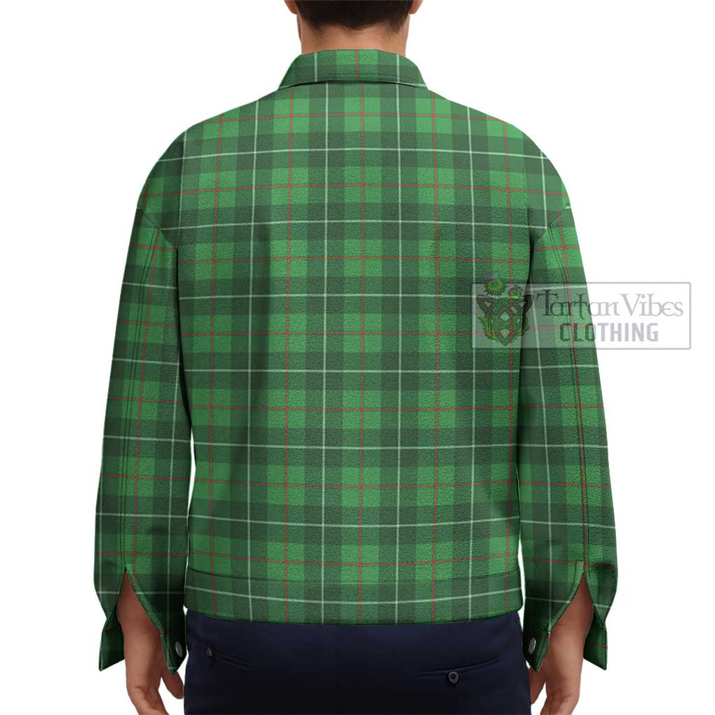 Galloway Tartan Unisex Lapel Cotton Jacket - Tartan Vibes Clothing