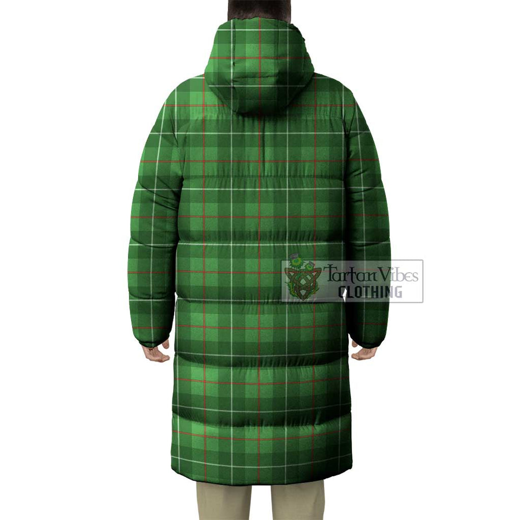 Tartan Vibes Clothing Galloway Tartan Long Down Jacket