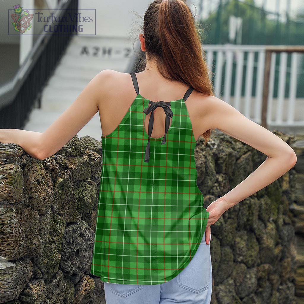 Tartan Vibes Clothing Galloway Tartan Loose Halter Neck Camisole