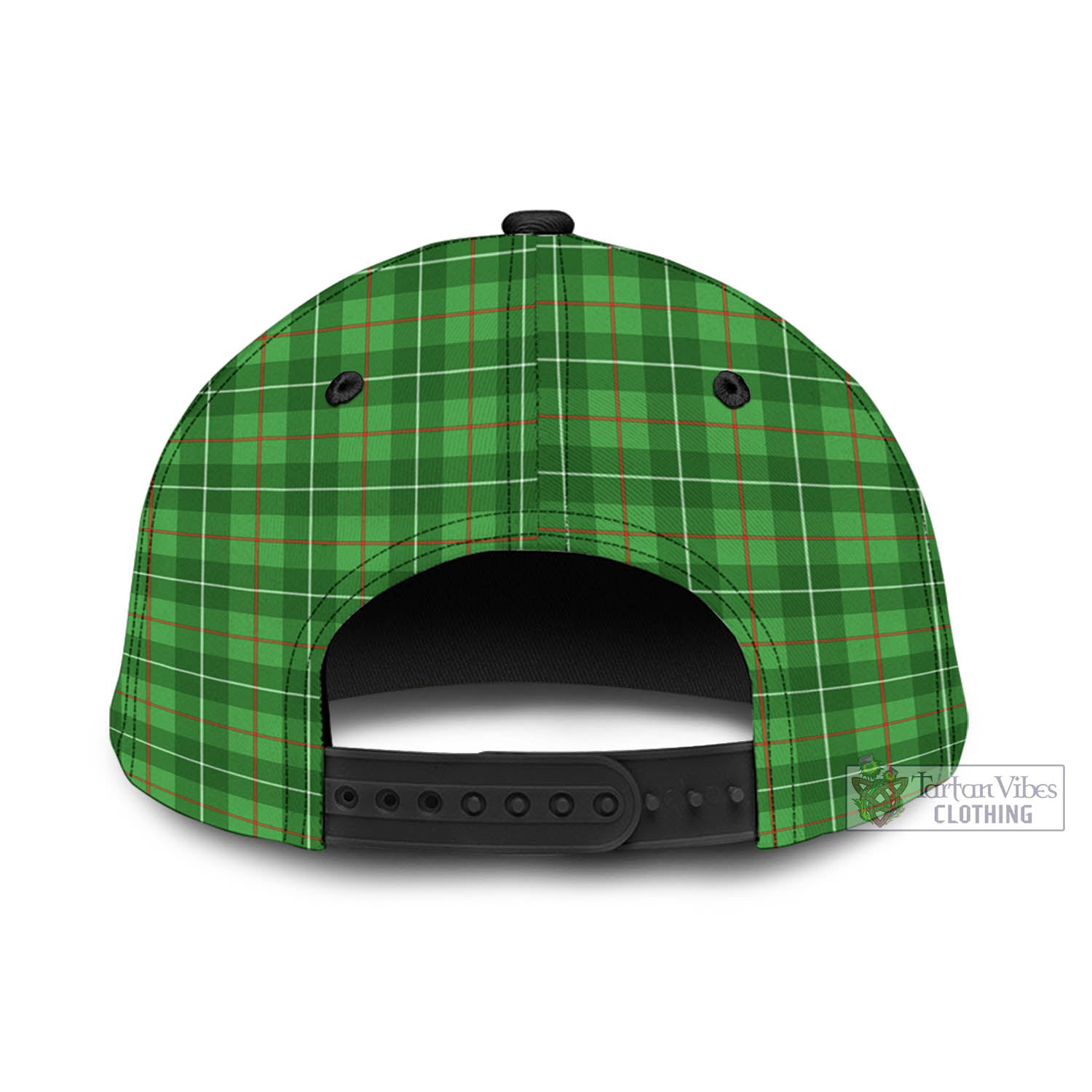 Tartan Vibes Clothing Galloway Tartan Classic Cap with Family Crest In Me Style