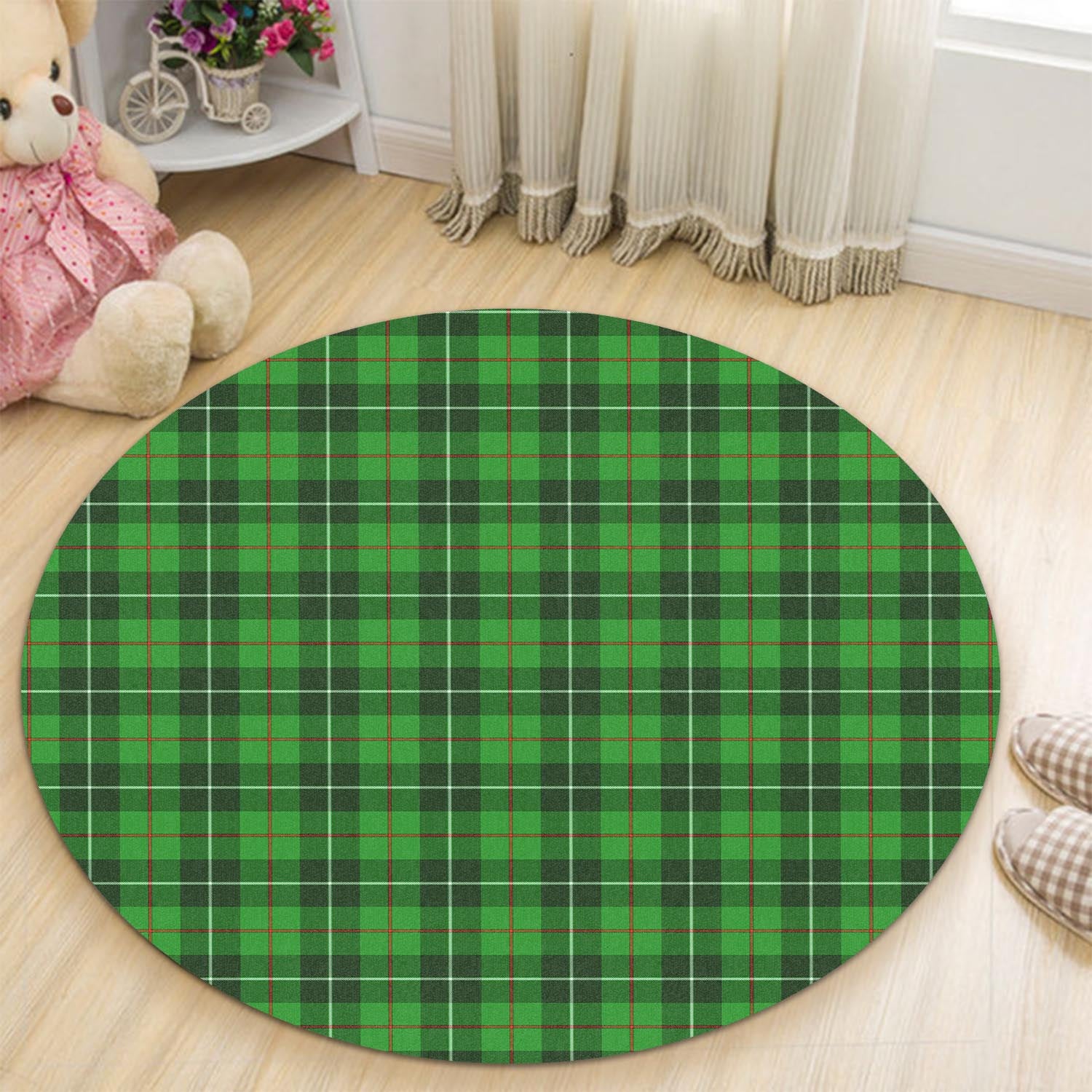 galloway-tartan-round-rug