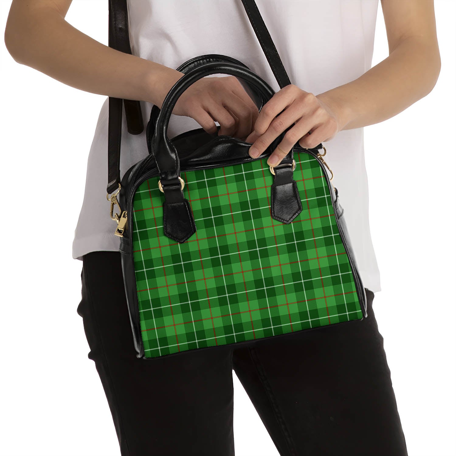 Galloway Tartan Shoulder Handbags - Tartanvibesclothing