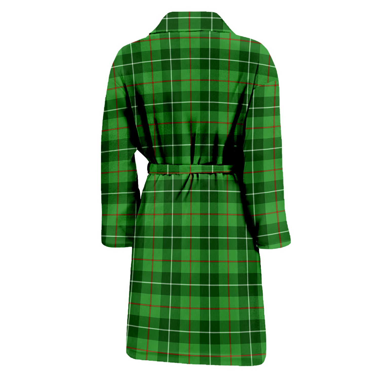 Galloway Tartan Bathrobe with Family Crest - Tartan Vibes Clothing