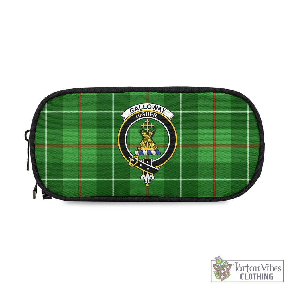 Tartan Vibes Clothing Galloway Tartan Pen and Pencil Case with Family Crest