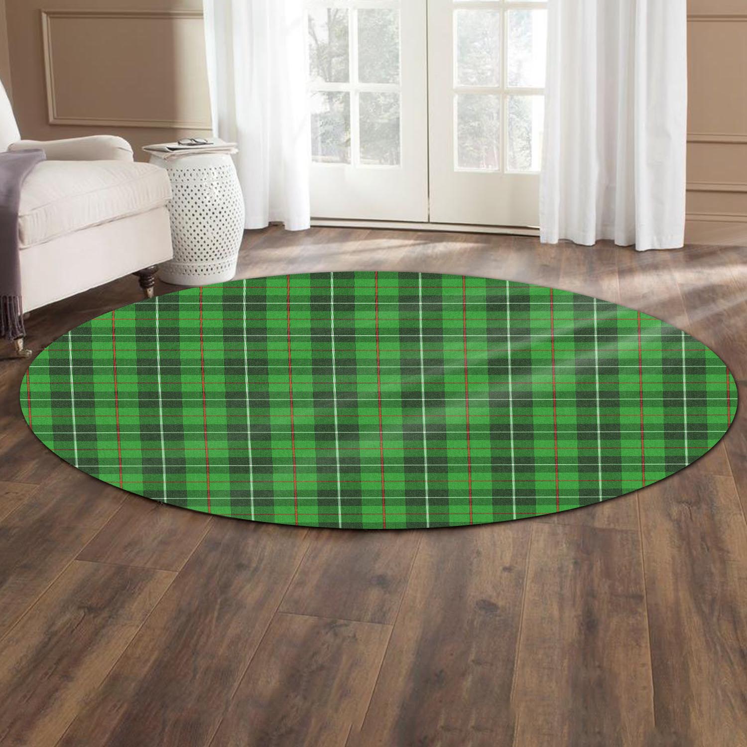 galloway-tartan-round-rug