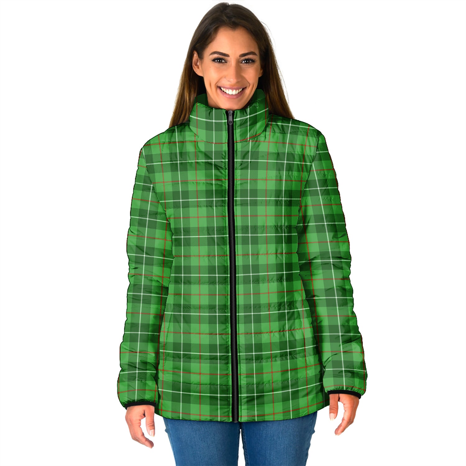 Galloway Tartan Padded Jacket - Tartan Vibes Clothing