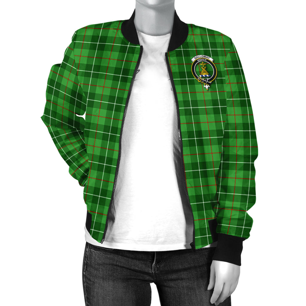 galloway-tartan-bomber-jacket-with-family-crest