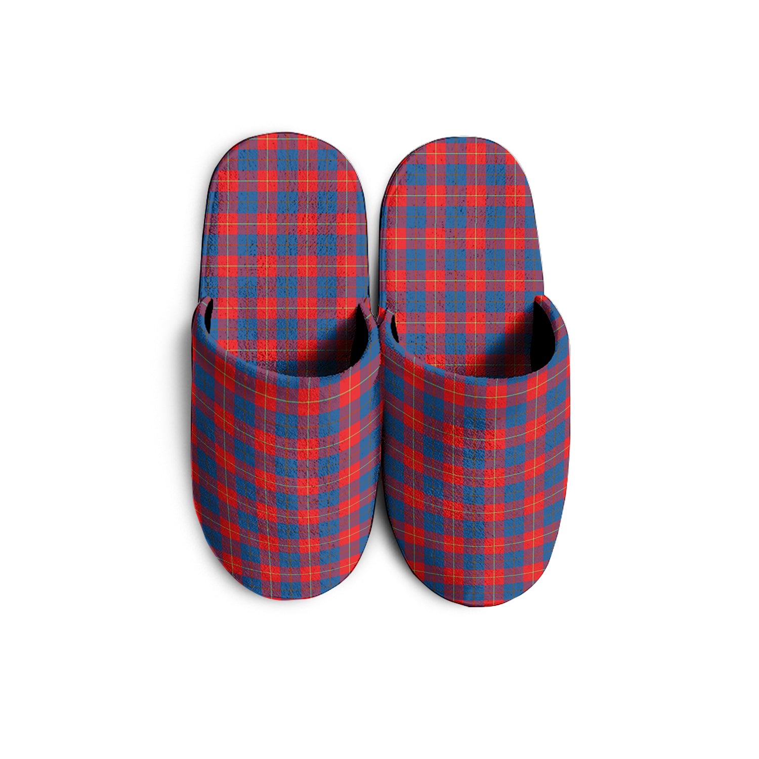 Galloway Red Tartan Home Slippers - Tartanvibesclothing