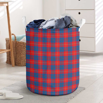 Galloway Red Tartan Laundry Basket