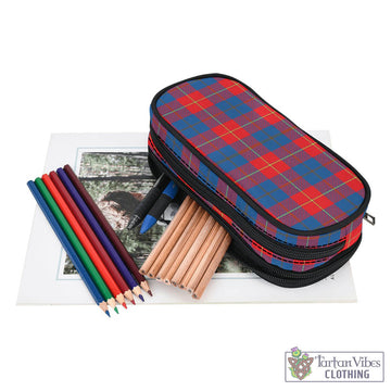 Galloway Red Tartan Pen and Pencil Case