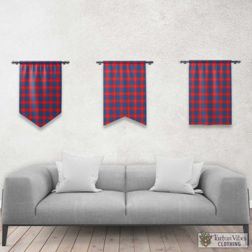 Galloway Red Tartan Gonfalon, Tartan Banner