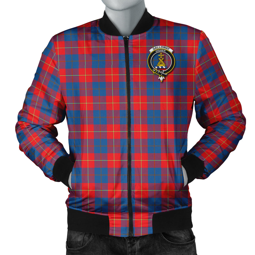 galloway-red-tartan-bomber-jacket-with-family-crest