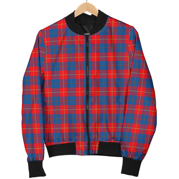 Galloway Red Tartan Bomber Jacket