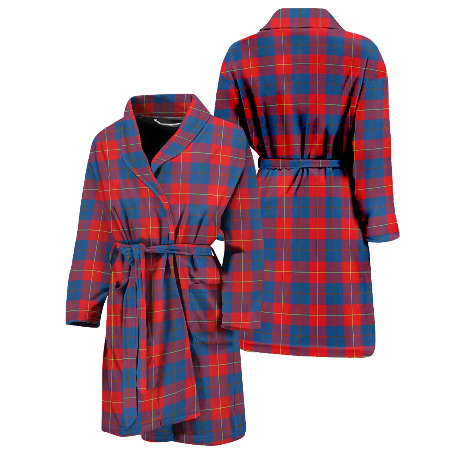 galloway-red-tartan-bathrobe