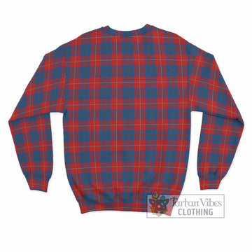 Galloway Red Tartan Sweatshirt with Family Crest DNA In Me Style