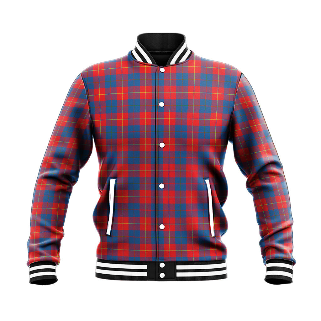 Galloway Red Tartan Baseball Jacket - Tartan Vibes Clothing