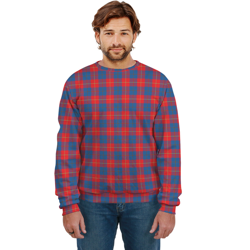 Galloway Red Tartan Sweatshirt - Tartan Vibes Clothing